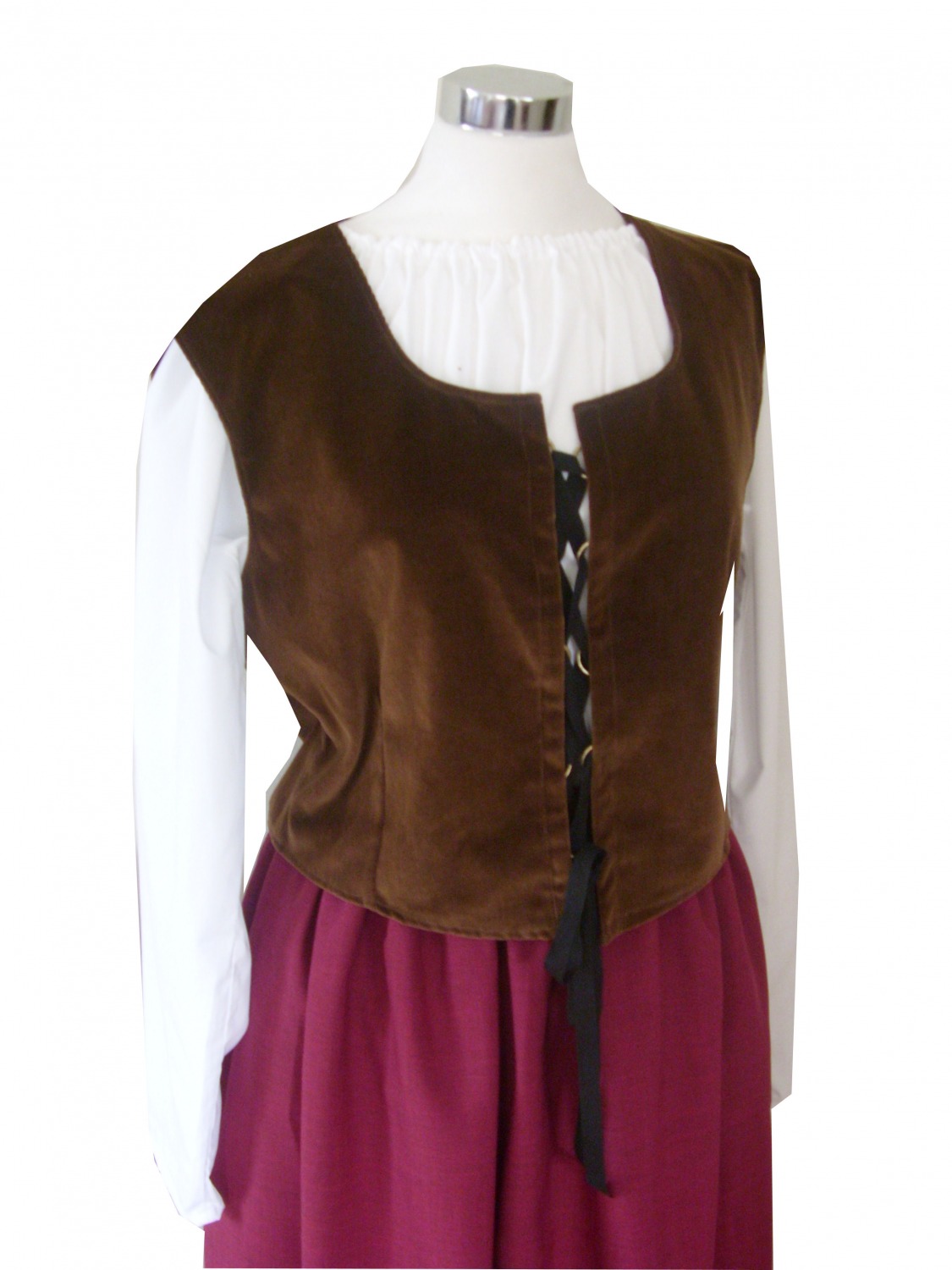 Ladies Medieval Tudor Costume Size 16 - 18 Image